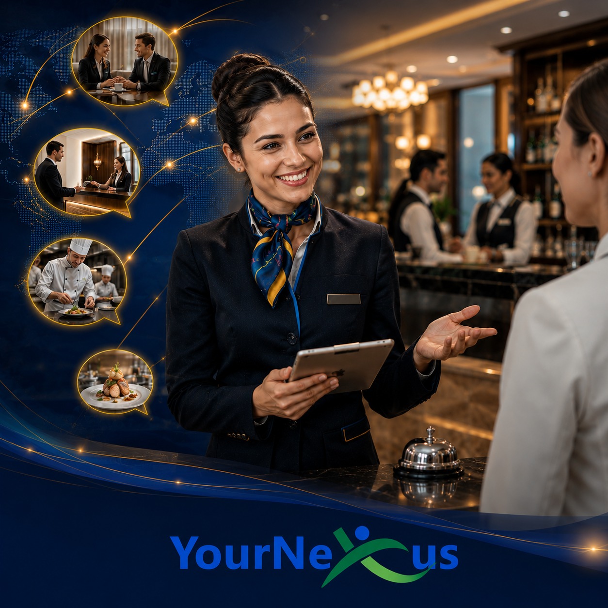 Professional English for Hospitality & Catering — YourNexus, centre de formation à Tunis